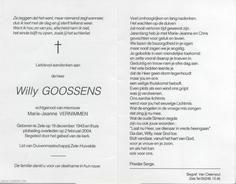 Willy Goossens