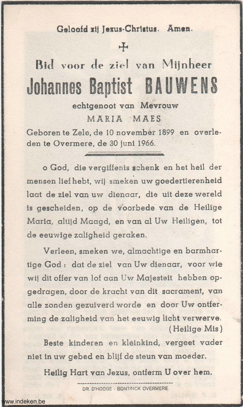 Johannes Baptist Bauwens