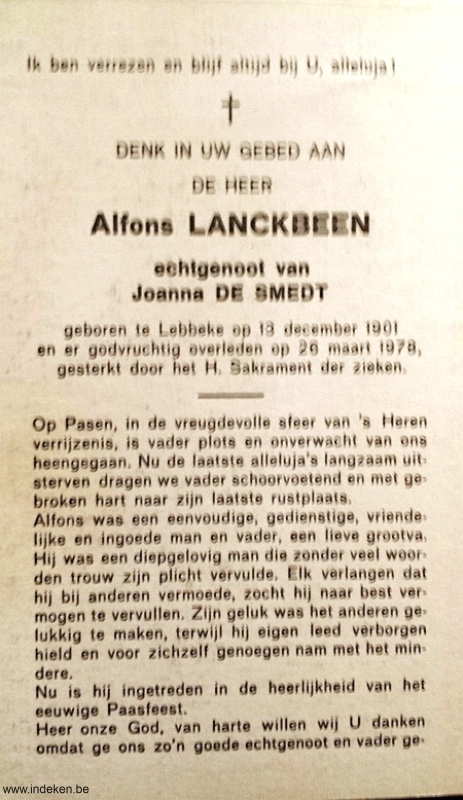 Alfons Lanckbeen