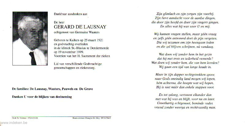 Gerard De Lausnay