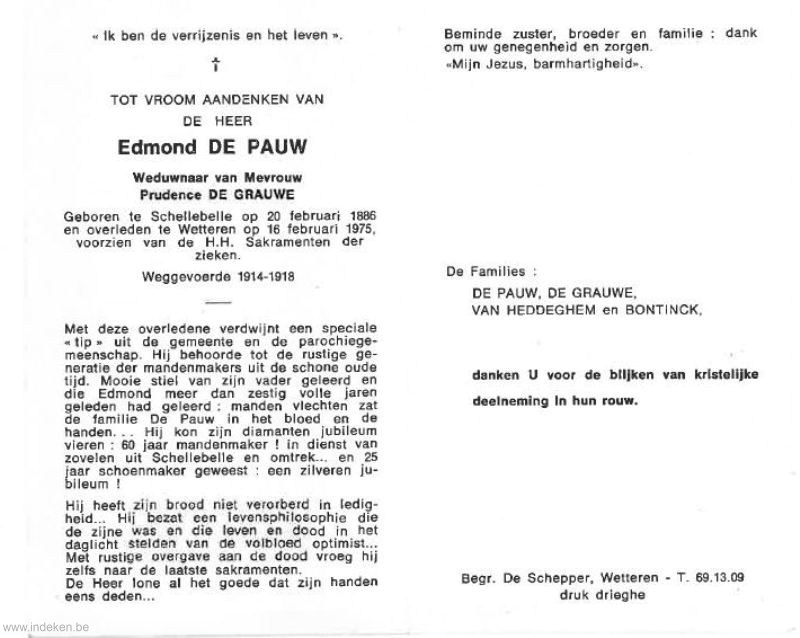 Edmond De Pauw