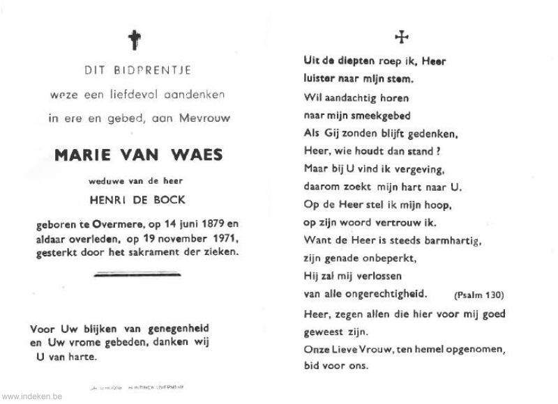 Marie Van Waes