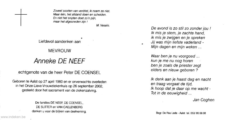 Anneke De Neef