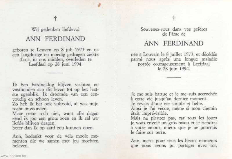 Ann Ferdinand
