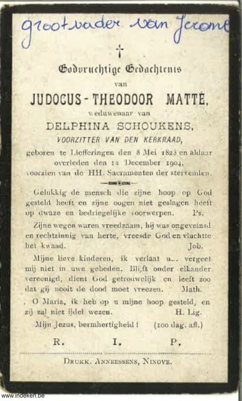 Judocus Theodoor Matté
