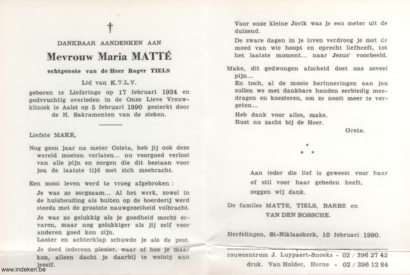 Maria Matté