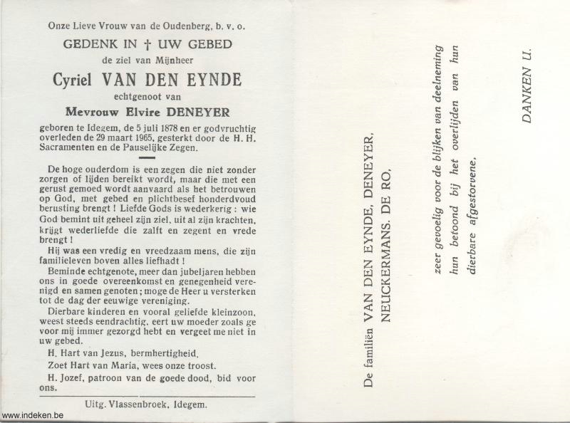 Cyriel Van Den Eynde