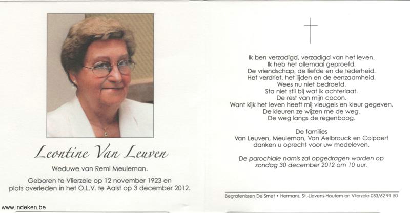 Leontine Van Leuven