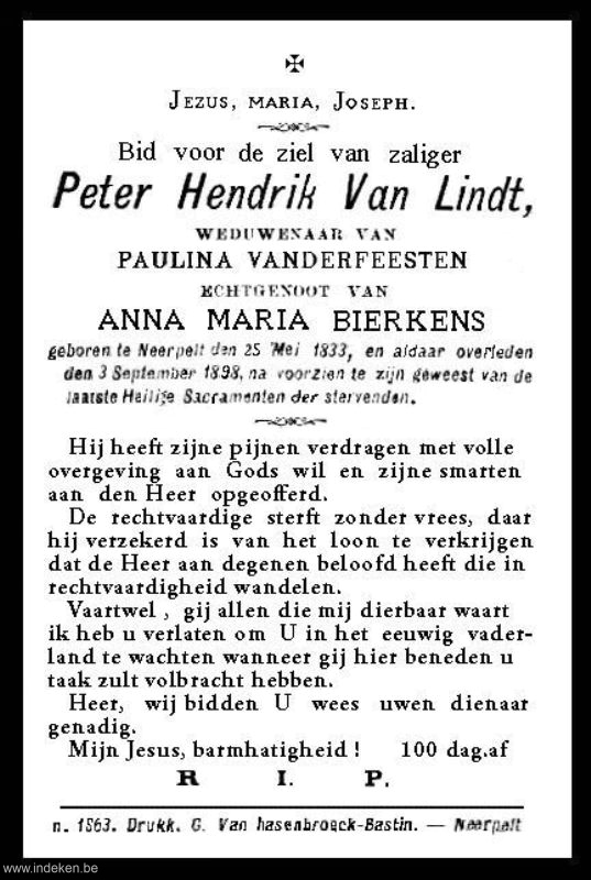 Peter Hendrik Van Lindt