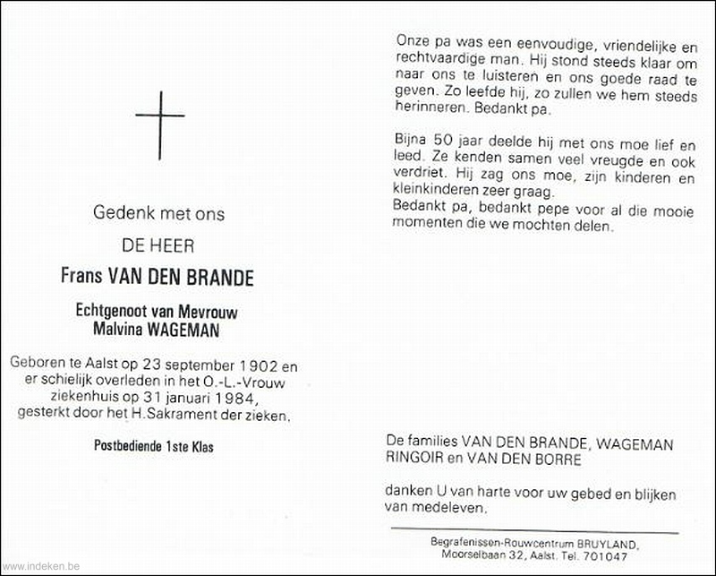 Frans Van Den Brande