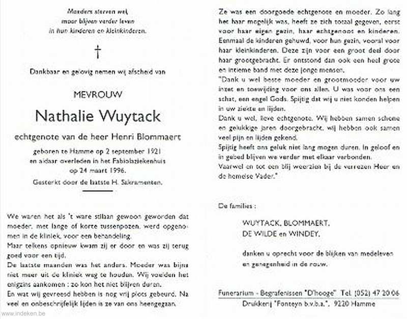 Nathalie Wuytack