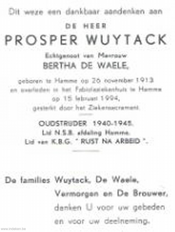 Prosper Alois Wuytack