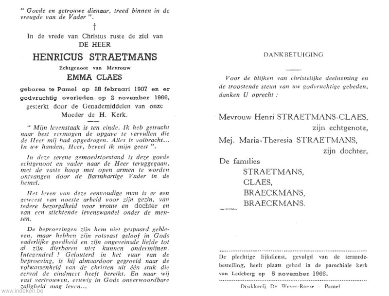 Henricus Straetmans