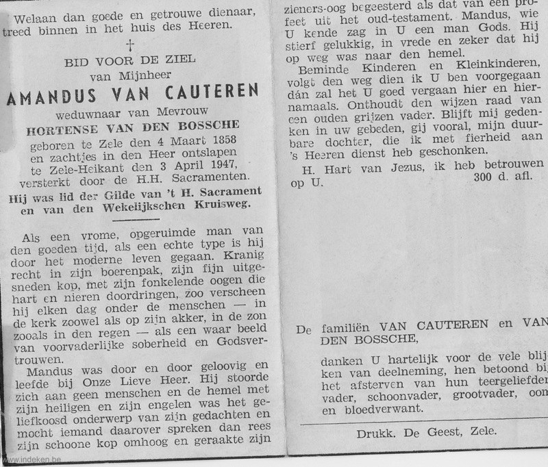 Amandus Van Cauteren