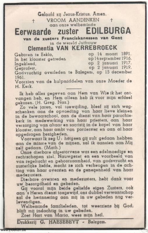 Clementia Van Kerrebroeck