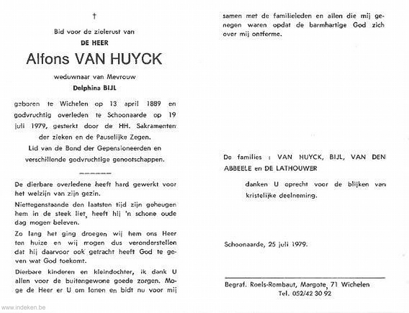 Alfons Van Huyck