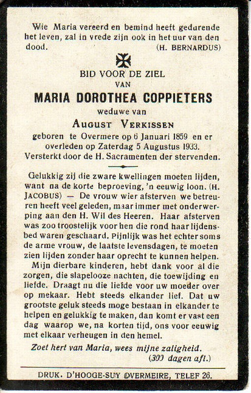 Maria Dorothea Coppieters