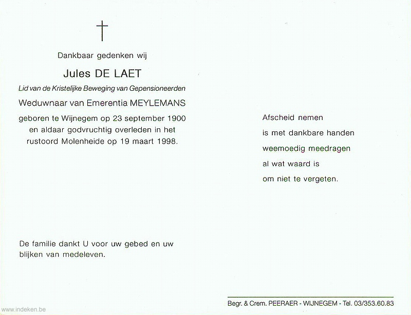 Jules De Laet