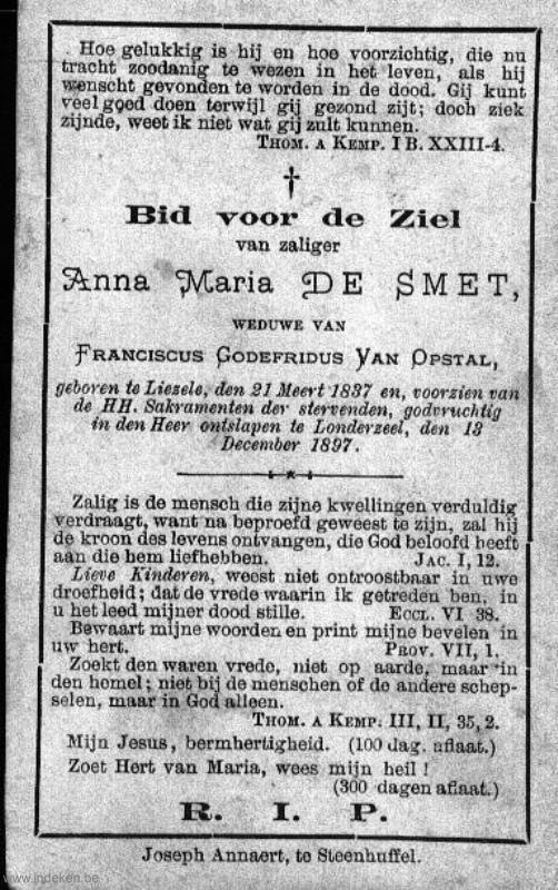 Anna Maria De Smet