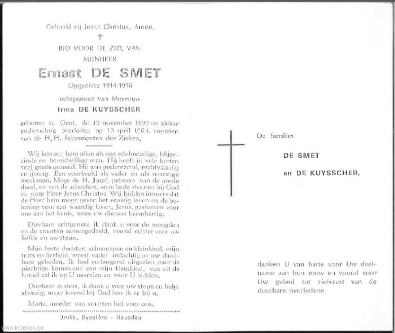 Ernest De Smet