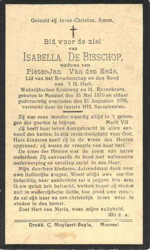 Isabella De Bisschop