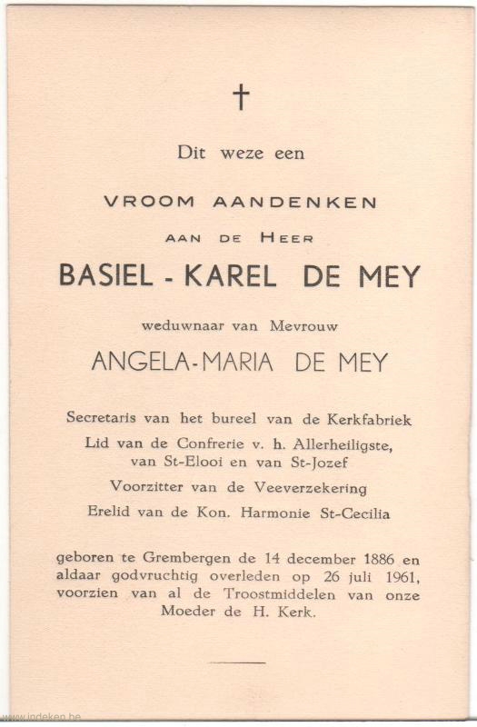 Basiel Karel De Mey