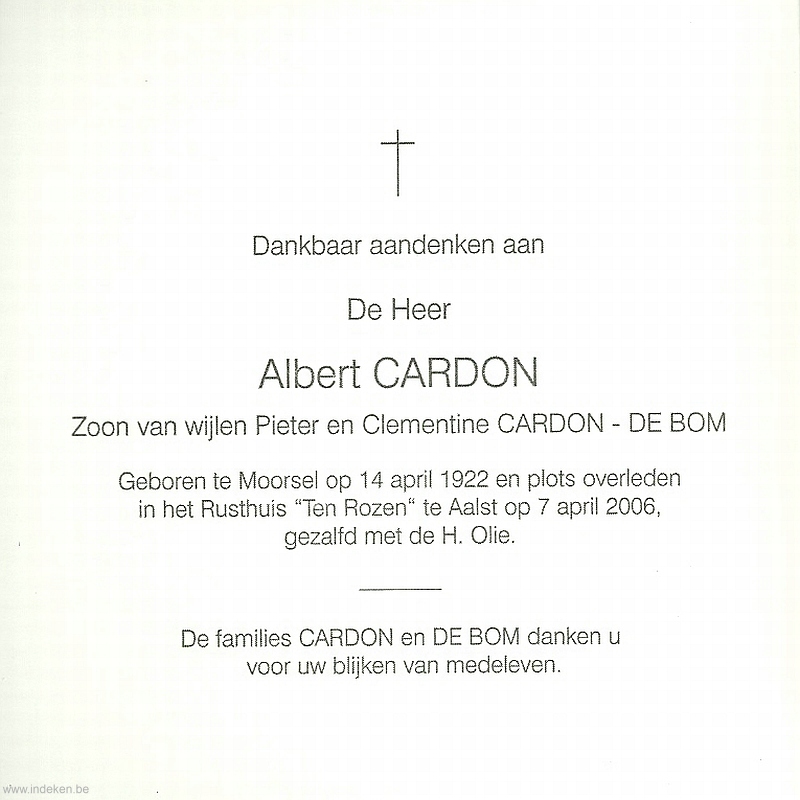 Albert Cardon