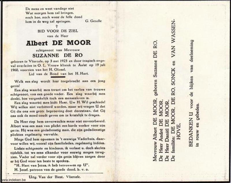 Albert Roger De Moor