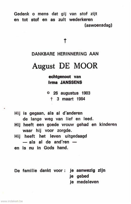 August De Moor