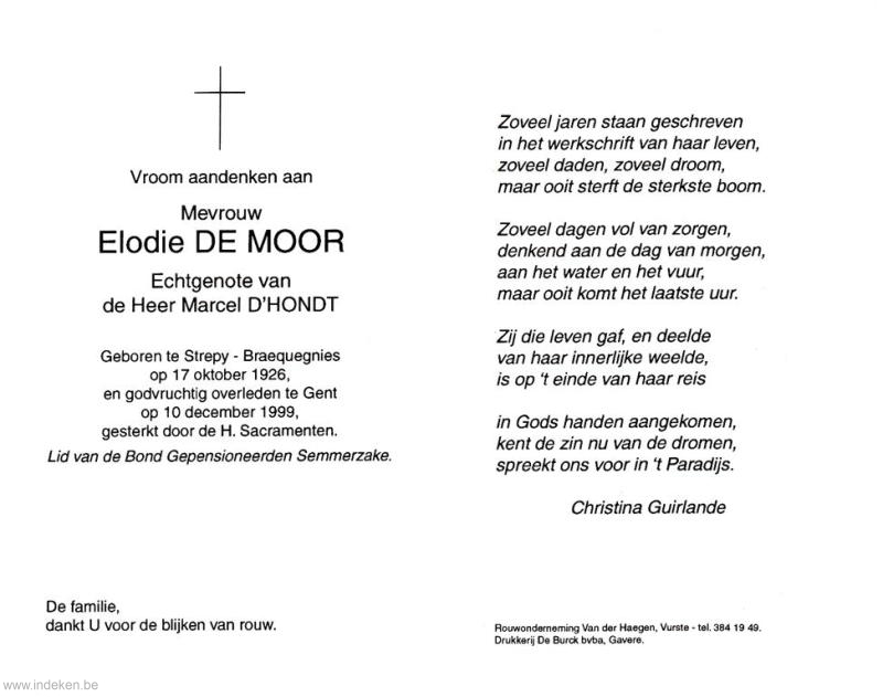 Elodie De Moor