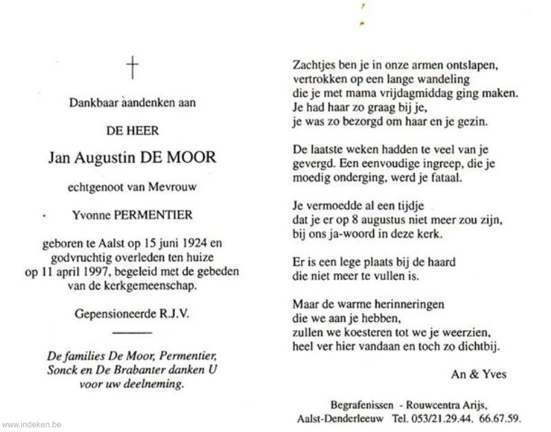 Jan Augustin De Moor