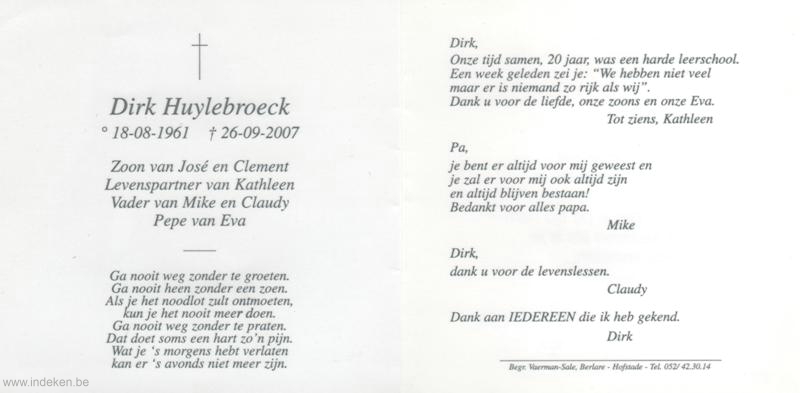 Dirk Huylebroeck