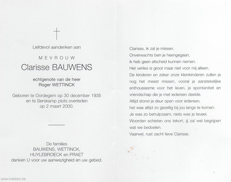 Clarisse Bauwens