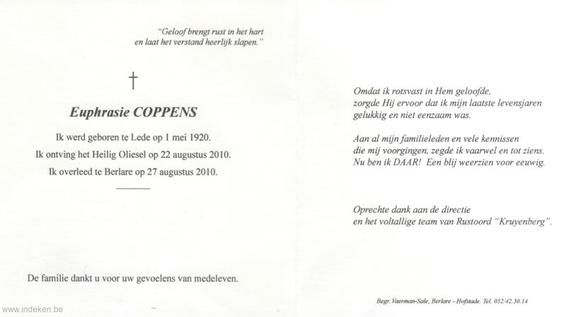 Euphrasie Coppens