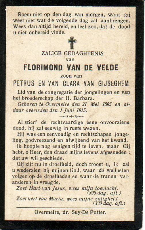 Florimond Van De Velde