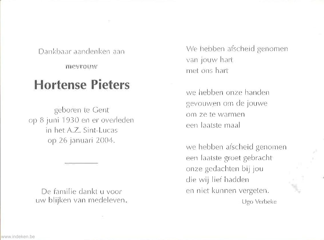 Hortense Pieters