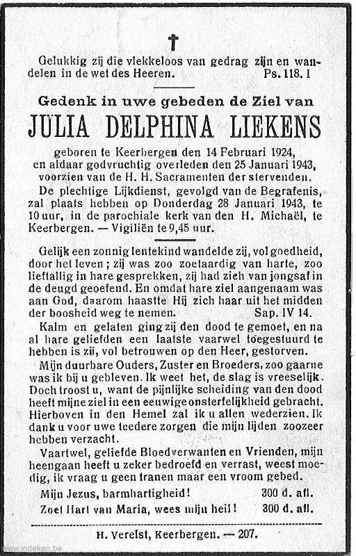 Julia Delphina Liekens