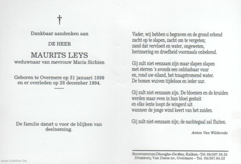 Maurits Leys