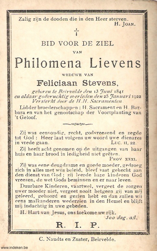 Philomena Lievens