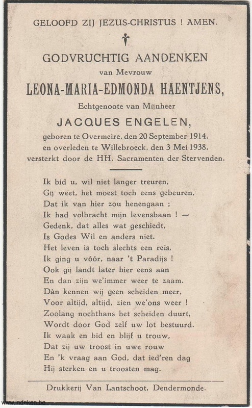 Leona Maria Edmonda Haentjens