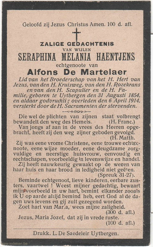 Seraphina Melania Haentjens