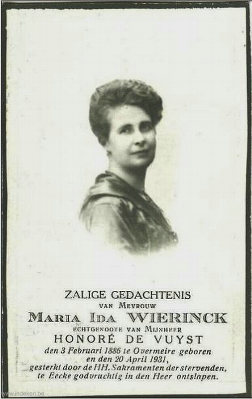 Maria Ida Wierinck