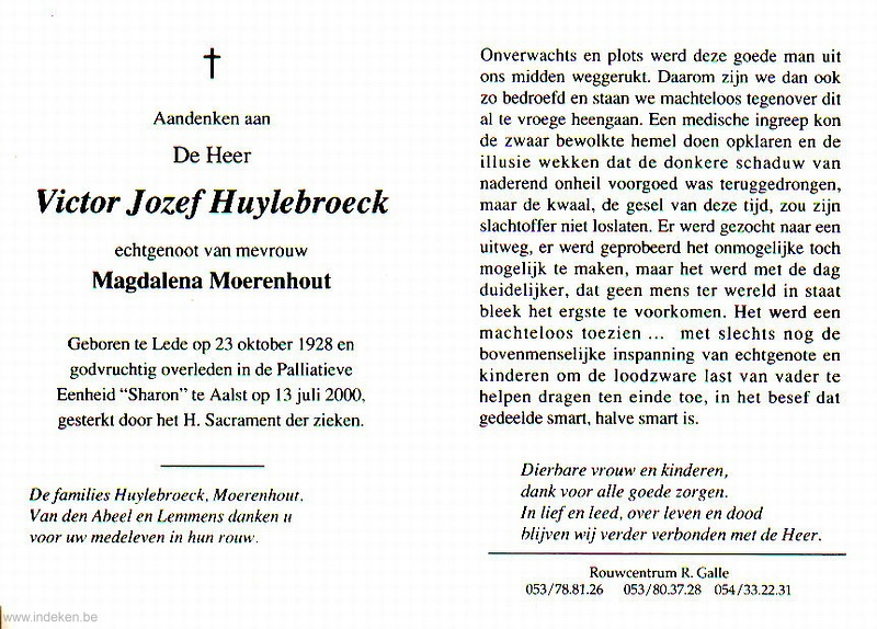 Victor Jozef Huylebroeck