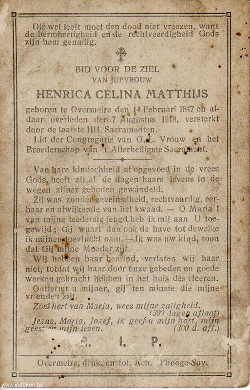 Henrica Celina Matthijs