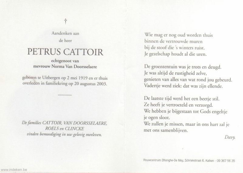 Petrus Cattoir